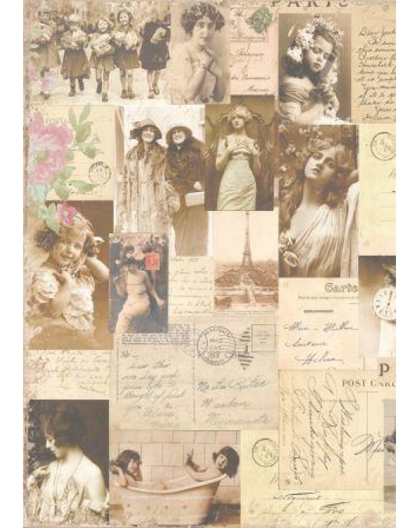 Декупажная карта А4 DDKM1177 / № DDKM1177 Декупажная карта А4 DDKM1177 / № DDKM1177