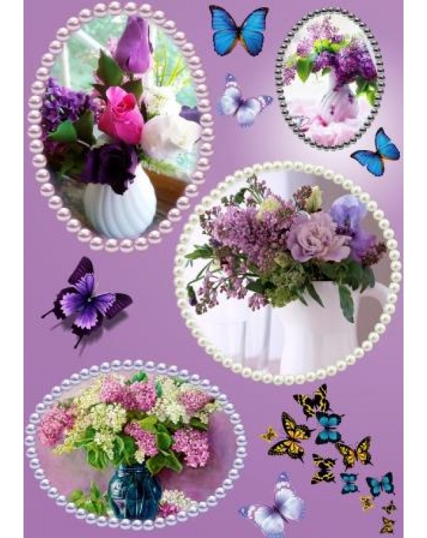 Декупажная карта А4 DDKM0621 / № DDKM0621 Декупажная карта А4 DDKM0621 / № DDKM0621