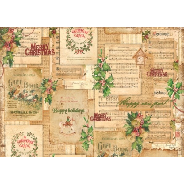 Декупажная карта А4 DDKM1279 / № DDKM1279 Декупажная карта А4 DDKM1279 / № DDKM1279