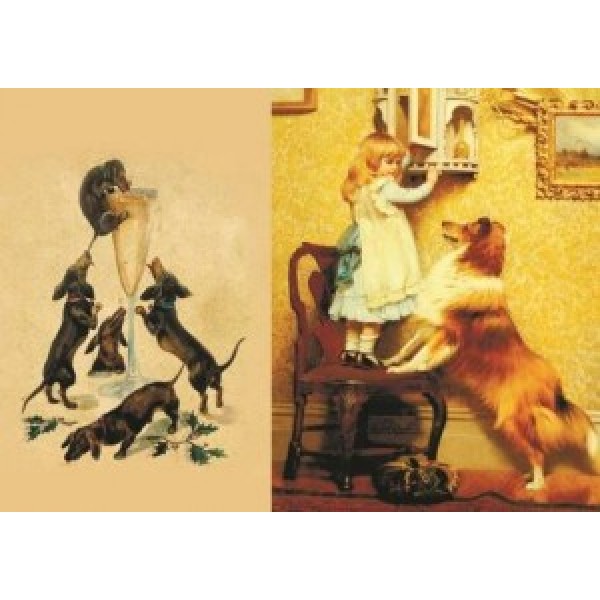 Карта для декупажа DDKM1332 / № DDKM1332 Карта для декупажа DDKM1332 / № DDKM1332