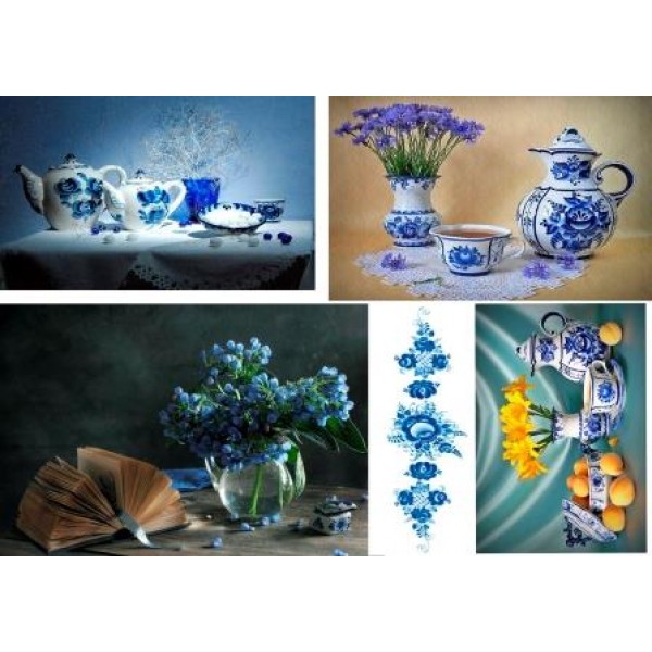 Декупажная карта А4 DDKM0619 / № DDKM0619