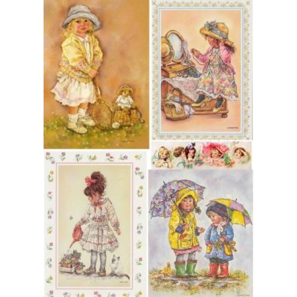 Декупажная карта А4 DDKM0735 / № DDKM0735