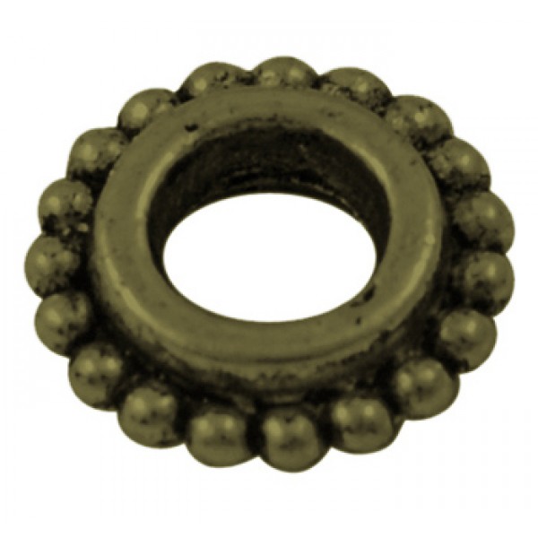 Бусина разделительная металлическая RKM0039 / № RKM0039 Бусина разделительная металлическая RKM0039 / № RKM0039