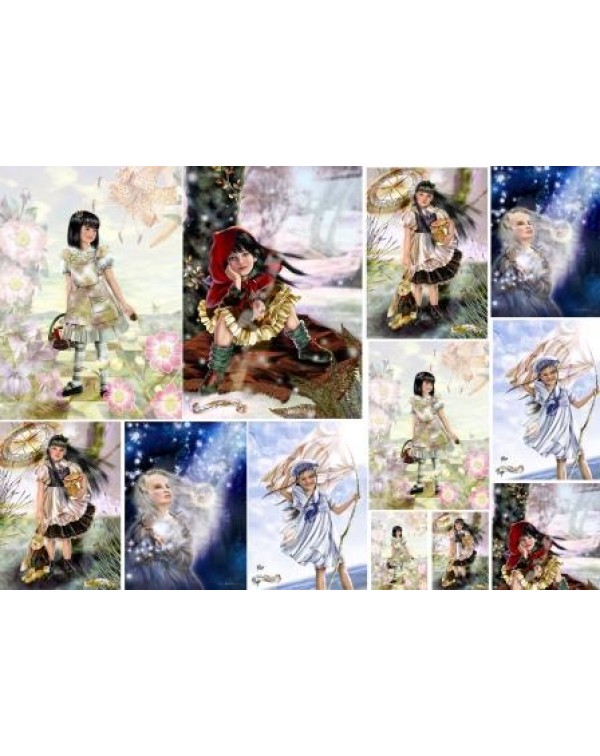 Декупажная карта А4 DDKM0730 / № DDKM0730 Декупажная карта А4 DDKM0730 / № DDKM0730