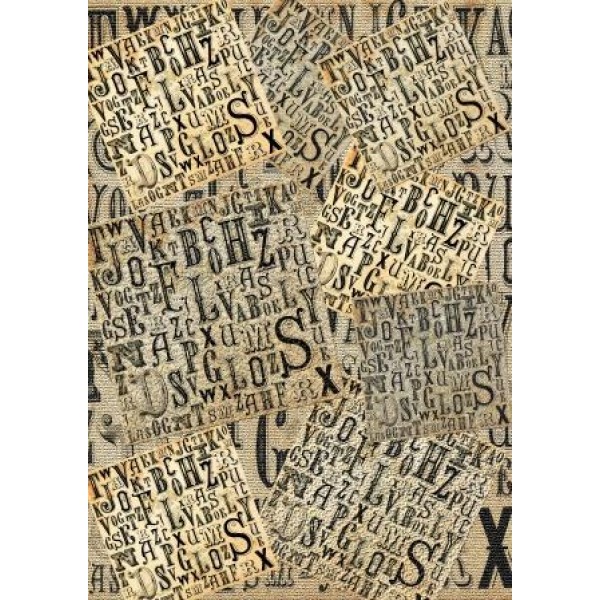 Декупажная карта А4 DDKM0870 / № DDKM0870 Декупажная карта А4 DDKM0870 / № DDKM0870