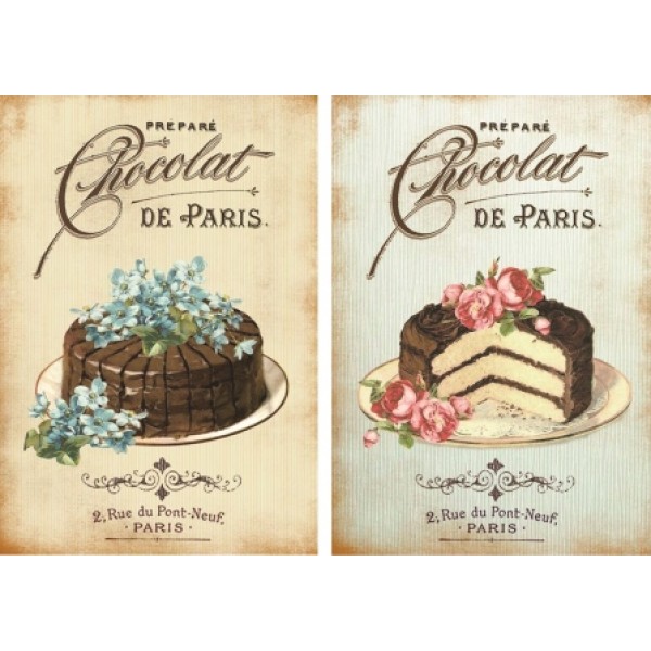 Декупажная карта А4 DDKM1226 / № DDKM1226 Декупажная карта А4 DDKM1226 / № DDKM1226