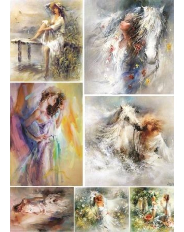 Декупажная карта А4 DDKM1211 / № DDKM1211 Декупажная карта А4 DDKM1211 / № DDKM1211